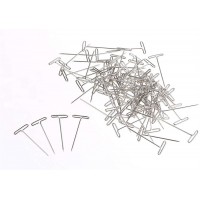 Tupalizy 120PCS 1 Inch Nickel Plated Steel T-Pins